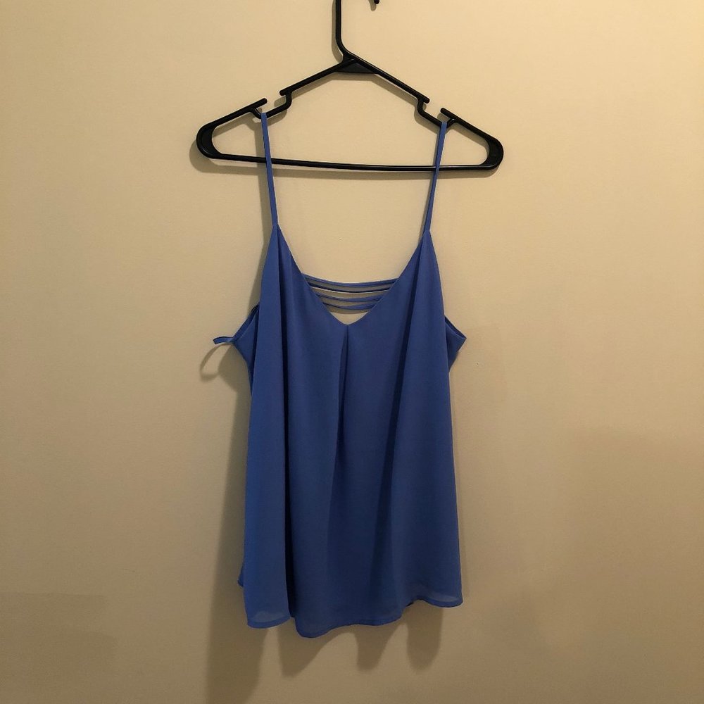 Soft Blue Camisole Blouse
